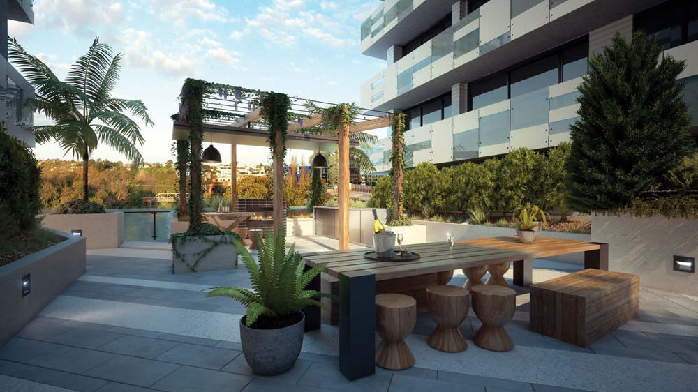 Playhouse Apartments Abbotsford メルボルン エクステリア 写真