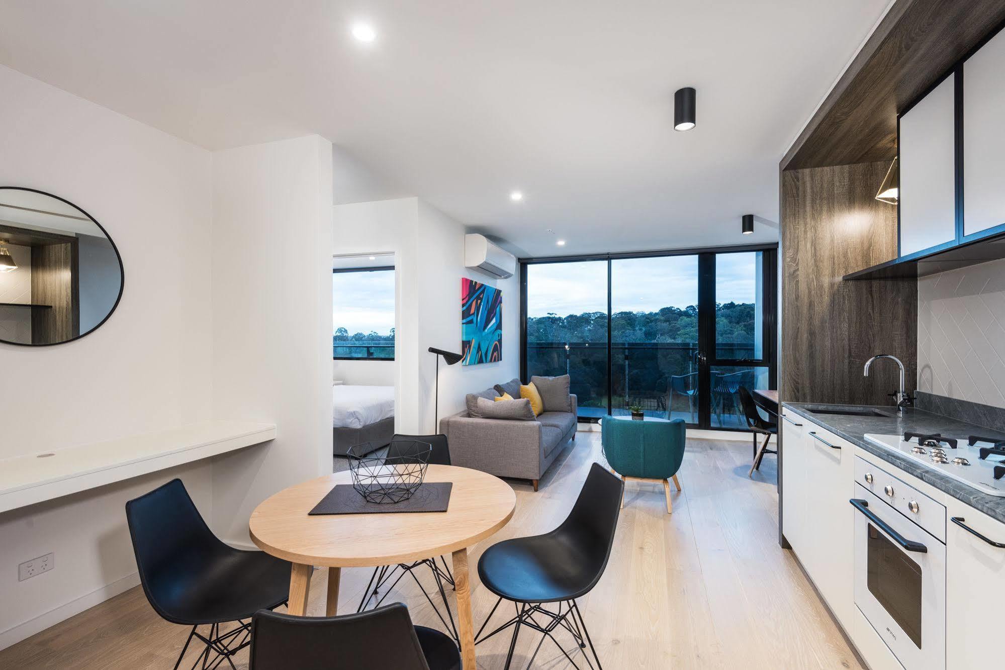 Playhouse Apartments Abbotsford メルボルン エクステリア 写真