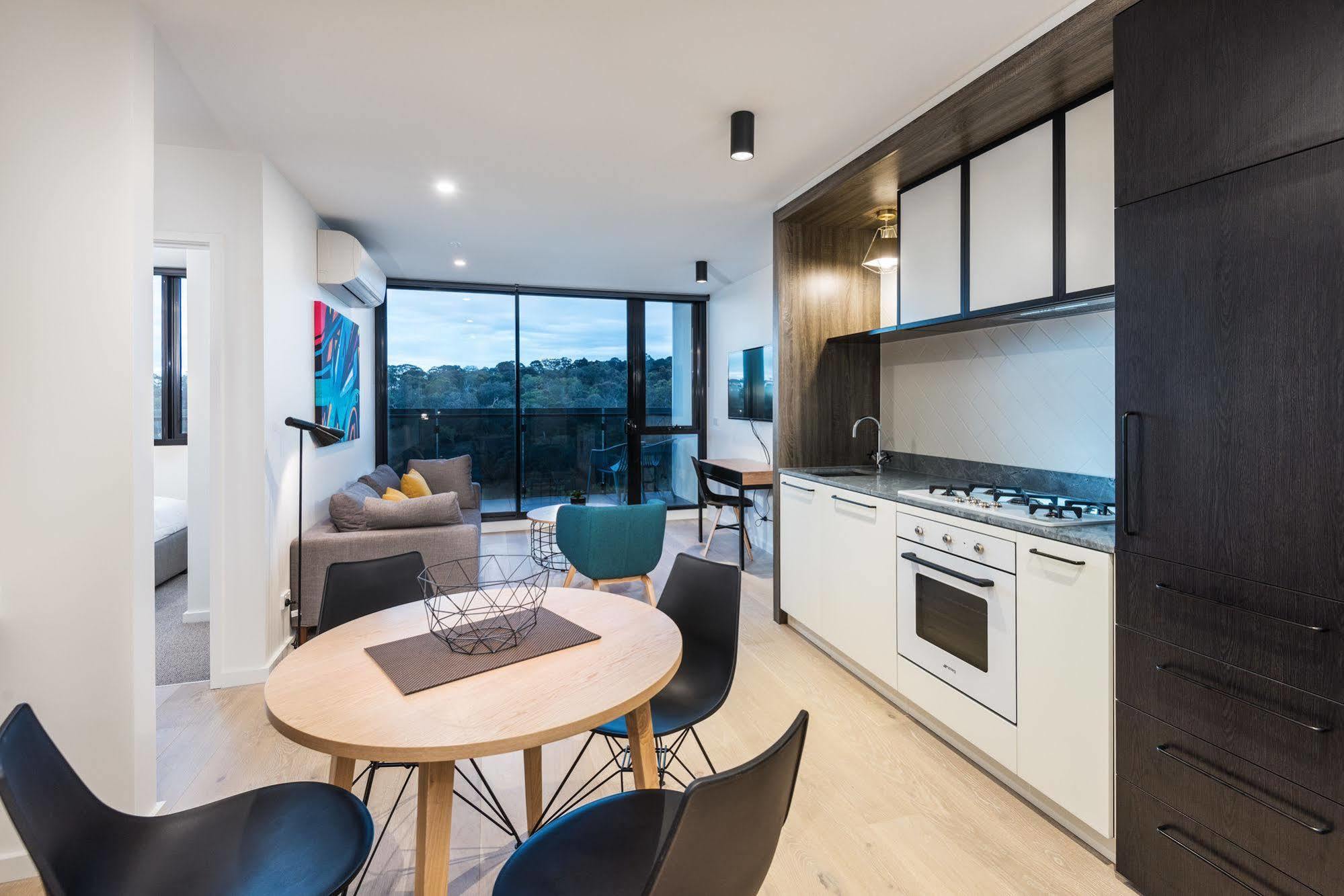Playhouse Apartments Abbotsford メルボルン エクステリア 写真